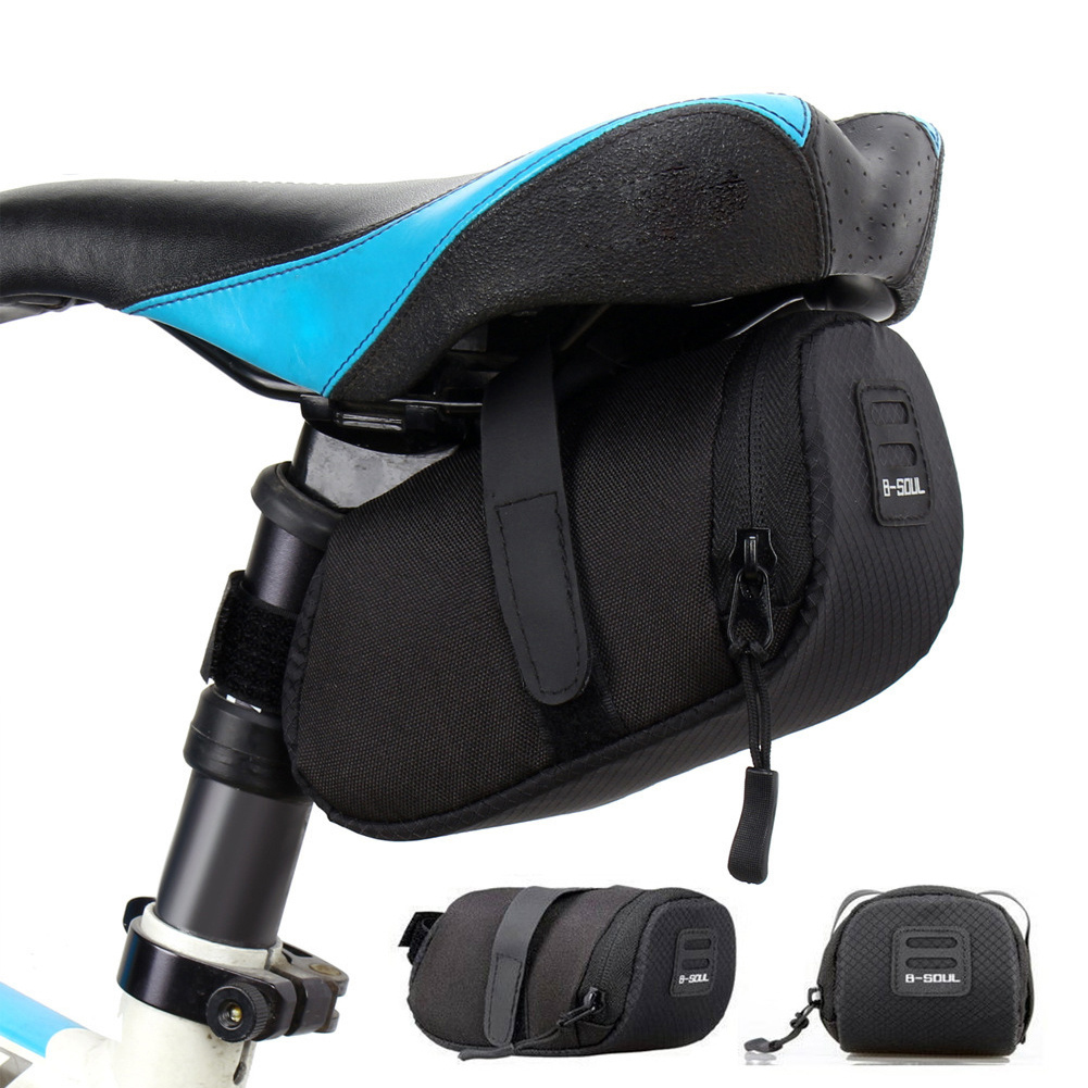 Mountain Biking Fanny Pack - Nylon Bicycle Saddle Bag Waterproof MTB