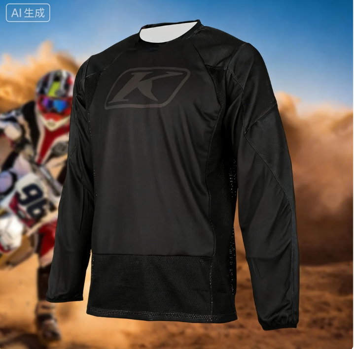 Mountain Biking Long Sleeve Shirt - Summer BMX DH MTB Long Sleeved
