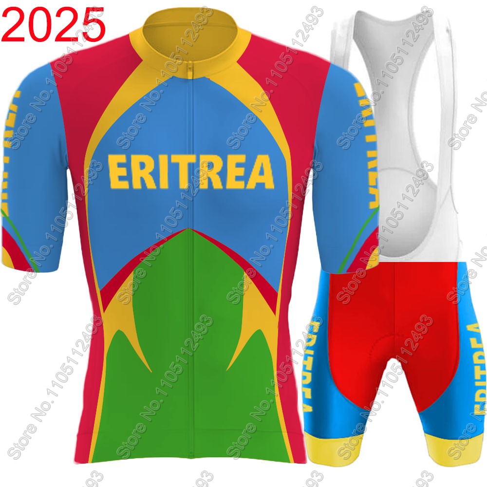 Mountain Biking Trousers - 2025 Eritrea National Team Cycling Jersey