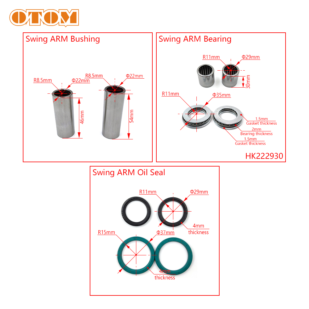 OTOM For HONDA CRF250R CRF450R – обзор и цена Fork Oil Seal