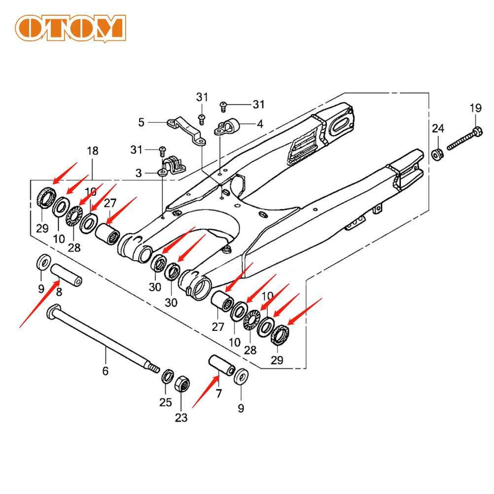 OTOM For HONDA CRF250R CRF450R – обзор и цена Fork Oil Seal