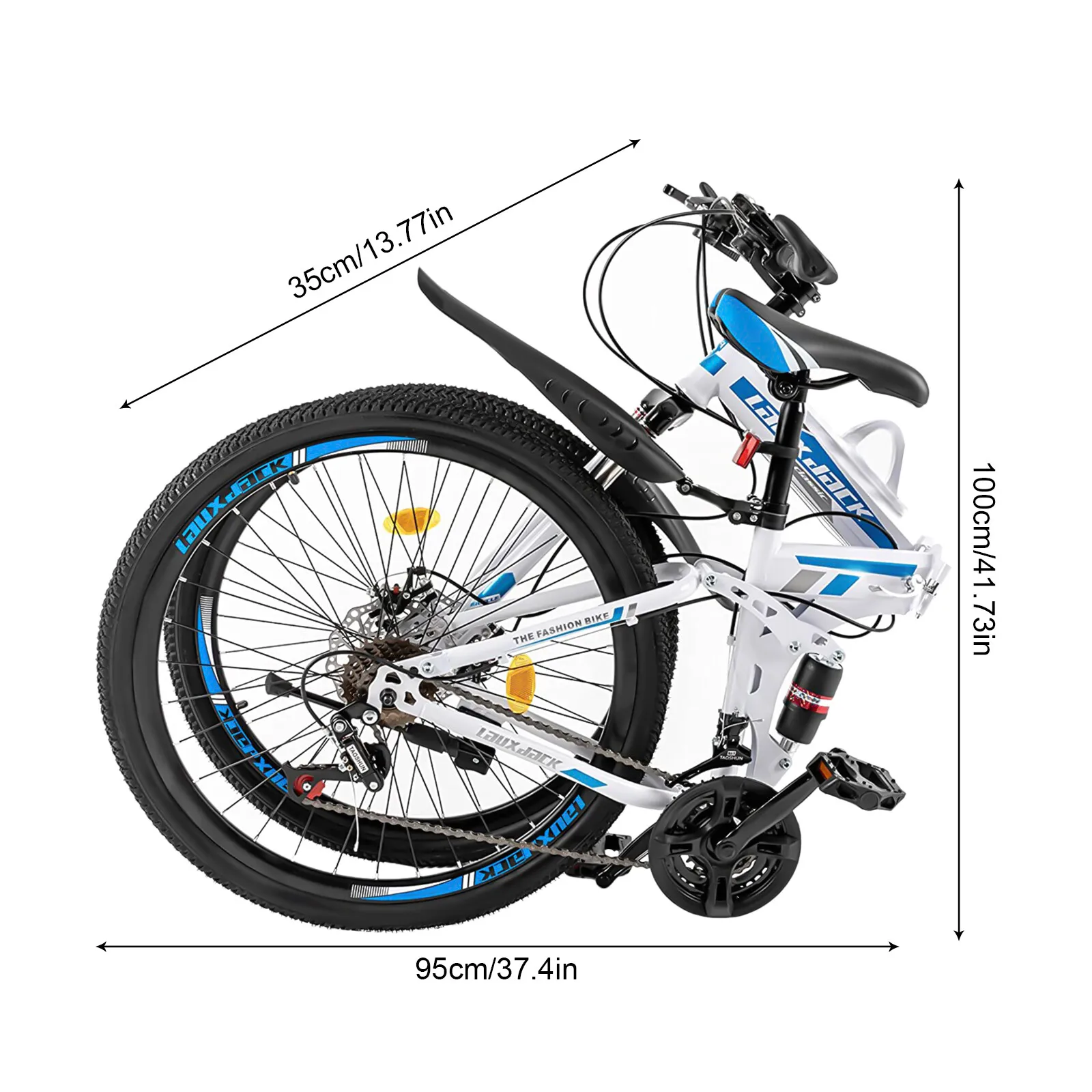 21-Speed 26 Inch Folding Mount – обзор и цена Mountain Biking For Fitness