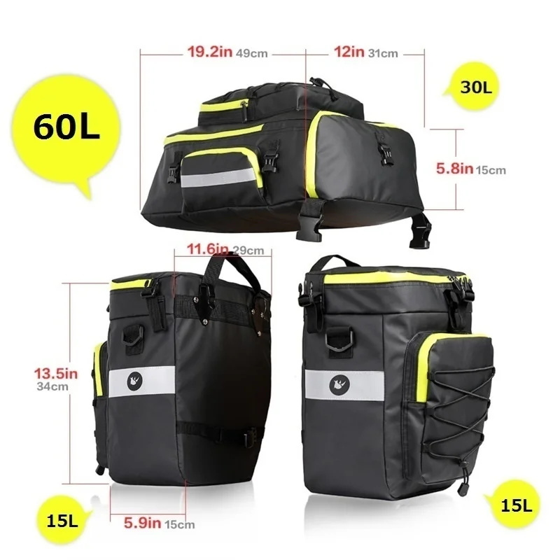 60L 3 In 1 Mountain Road Bicyc – обзор и цена Mountain Biking Fanny Pack