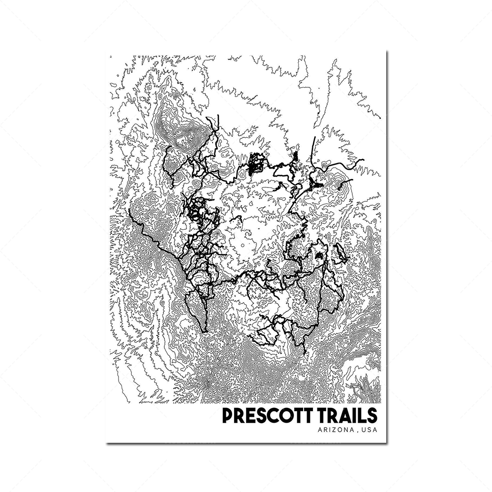 Map Poster Poster Colorado Top – обзор и цена Mountain Biking Colorado