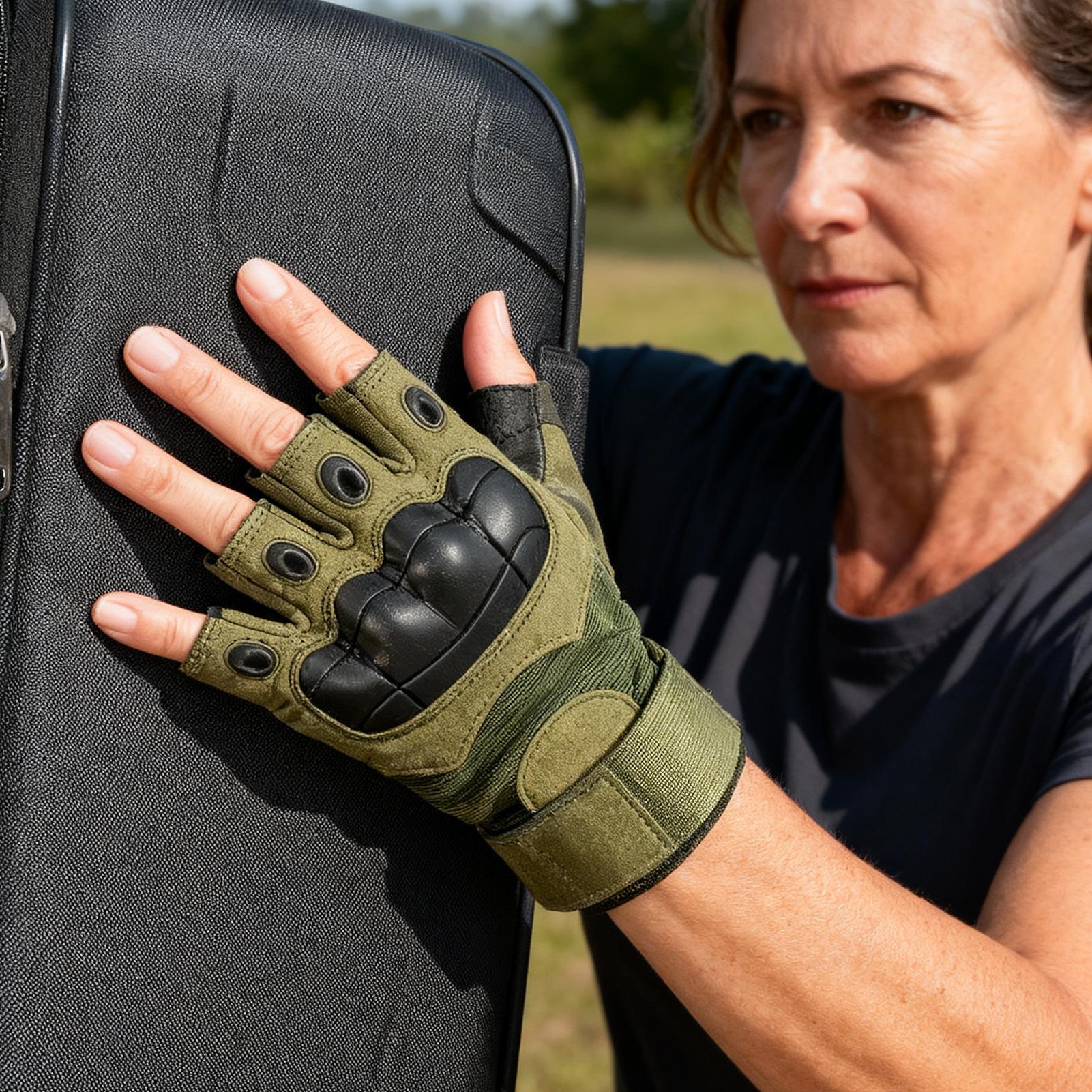 Bike Gloves Half Finger Shock  – обзор и цена Mountain Biking For Fitness