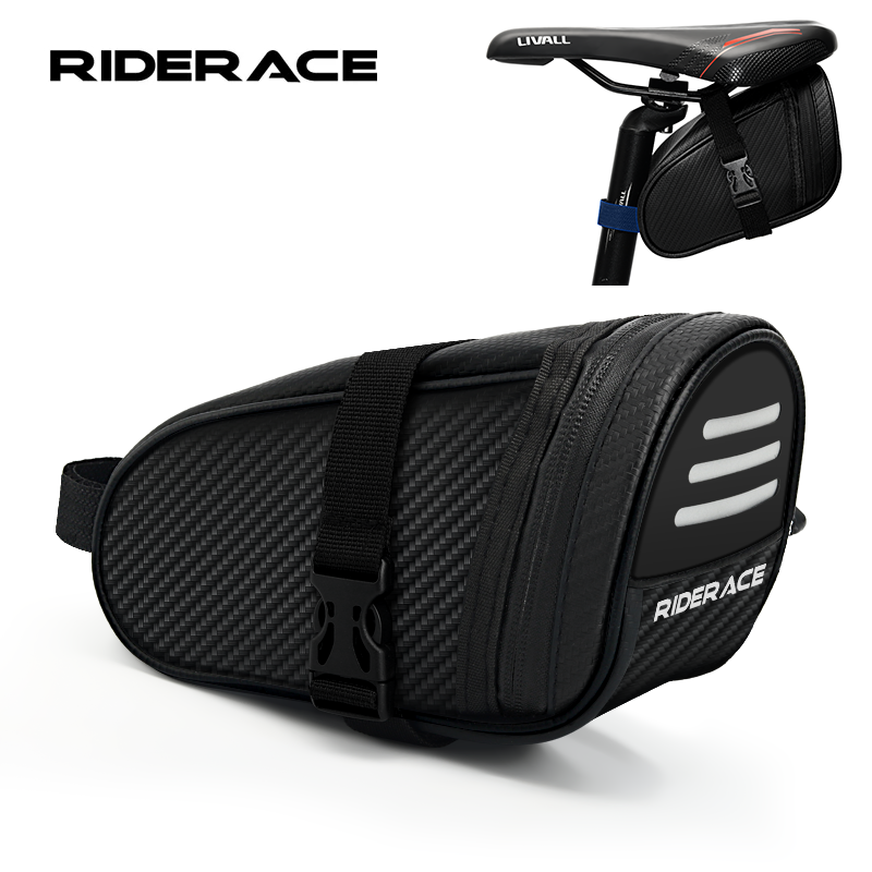 RIDERACE Bicycle Saddle Bag Sm – обзор и цена Mountain Biking Fanny Pack