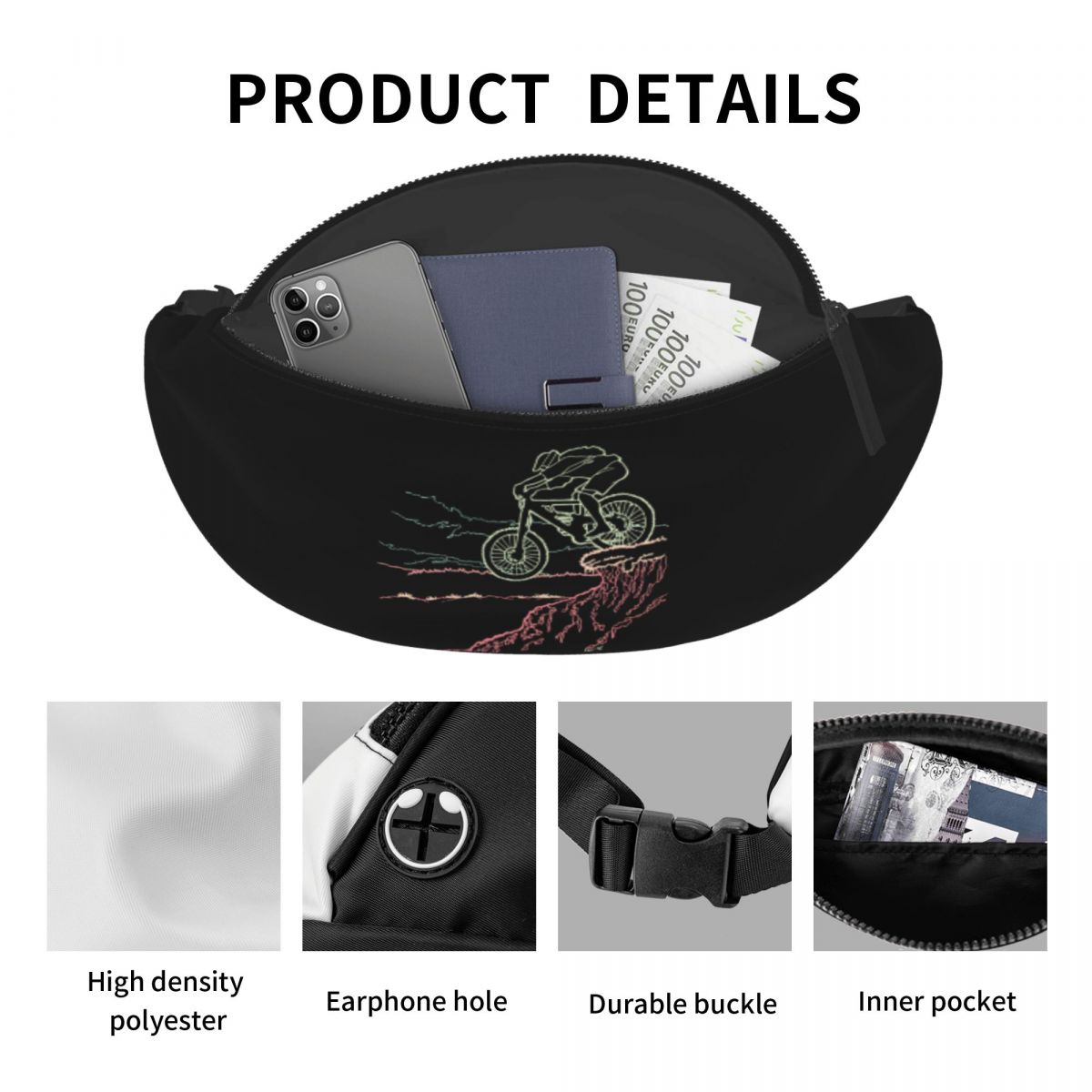 Custom Casual Mountain Biker F – обзор и цена Mountain Biking Fanny Pack